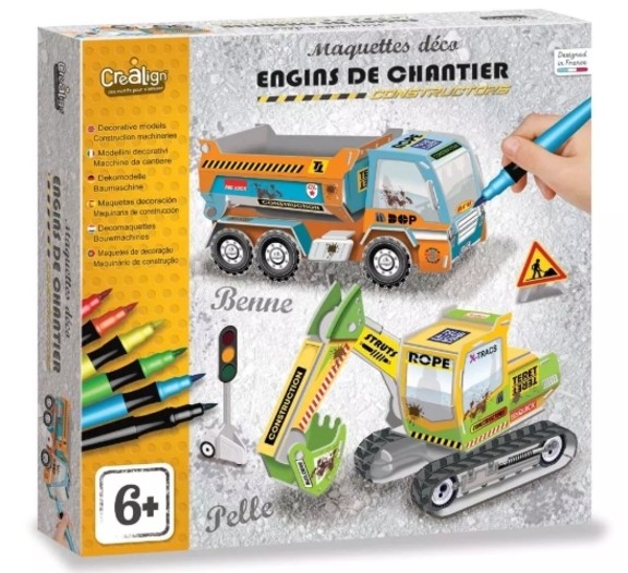 Maquette - Engins de chantier