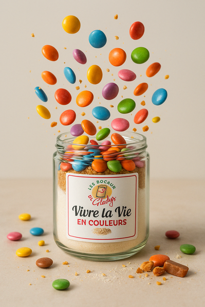 Bocal petit Cookies smarties