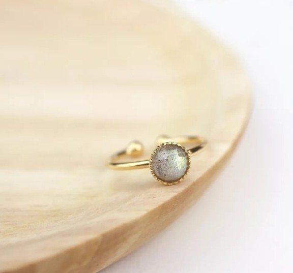 Bague LABRADORITE