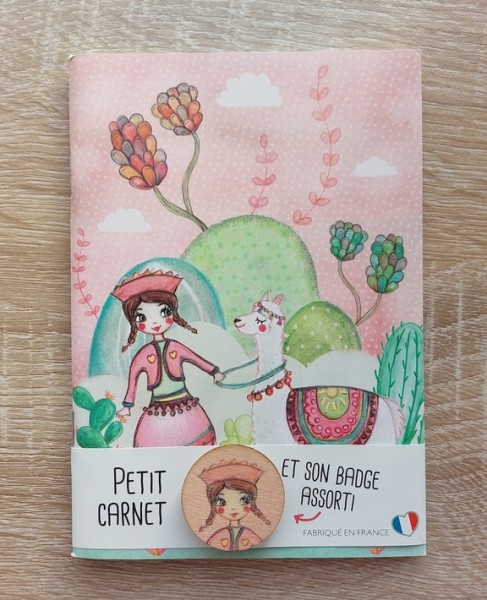 Carnet badge - Lama