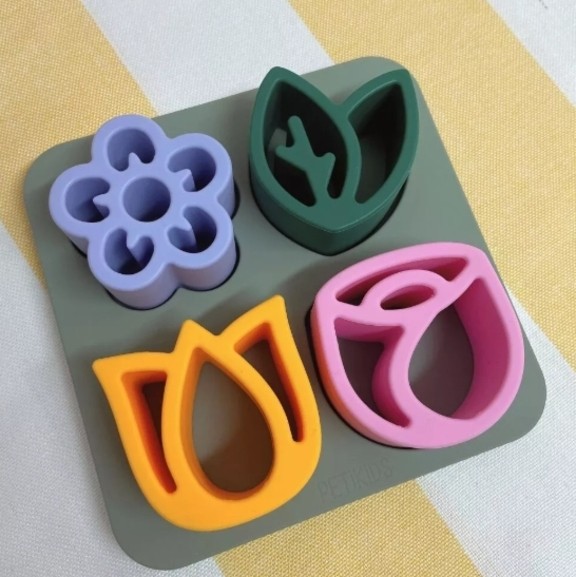Puzzle Fleurs silicone