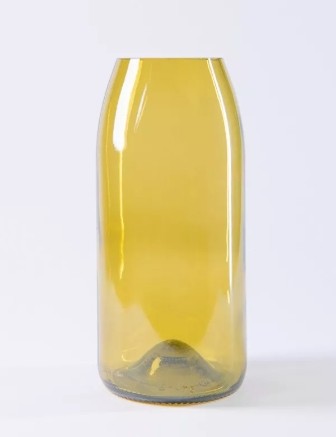 Vase chaloupé Ocre