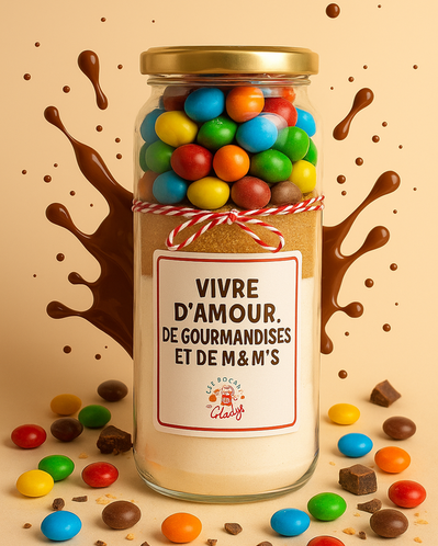 Bocal petit Cookies M&M'S
