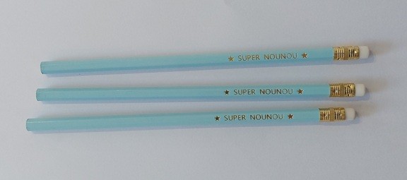 Crayons Nounou "Bleu"