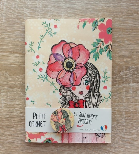 Carnet badge - Suzanne