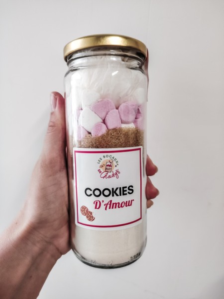Bocal moyen Cookies choco guimauve