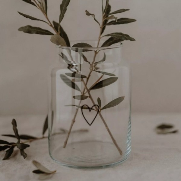 Vase "Cœur" grand modèle