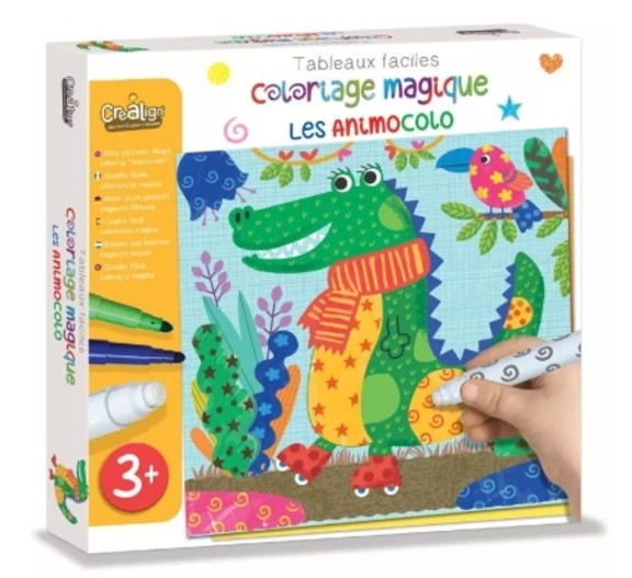 coloriage magique Les exploracolos