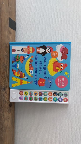 Livre sonore - Mon premier recueil de berceuses