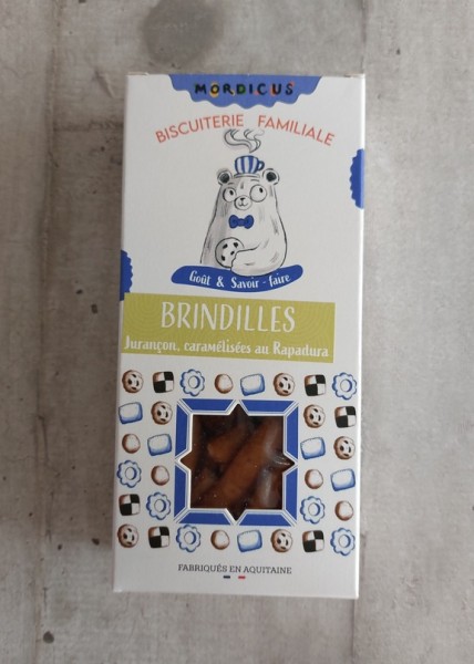 Brindilles au Jurançon caramélisées au sucre rapadura