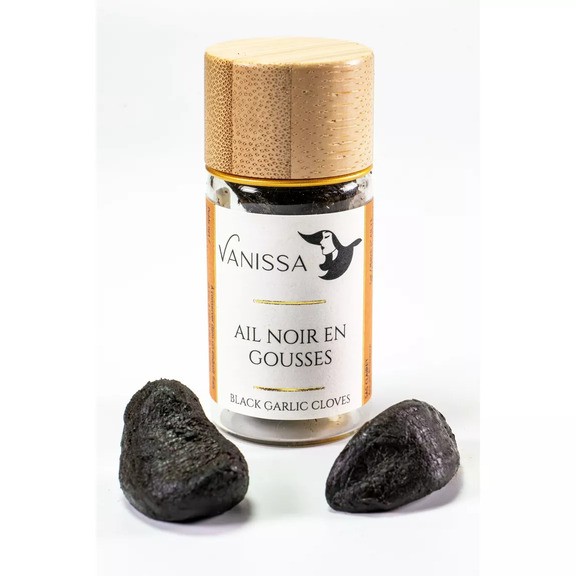 Ail noir en gousse