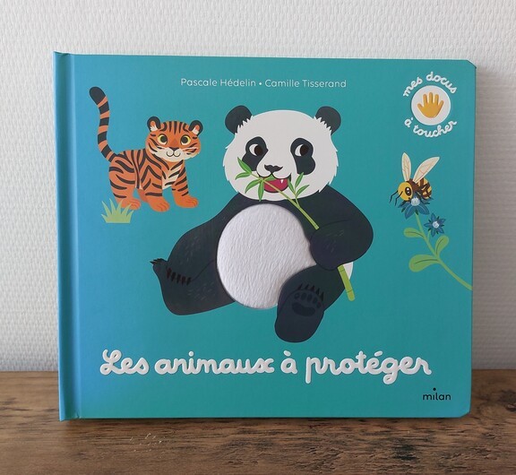 Livre à toucher - Les animaux à protéger