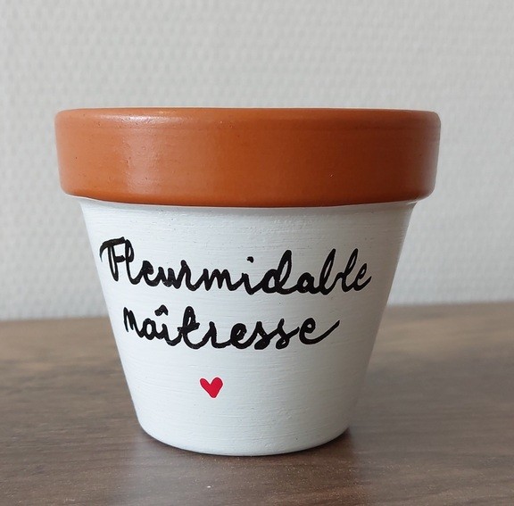 Pot de fleurs Maîtresse