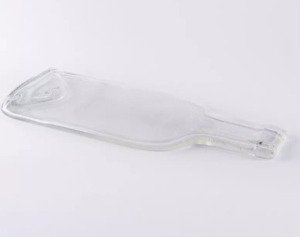Plate bouteille blanche