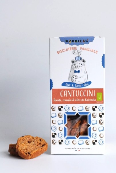 Cantuccini Tomate. romarin & olive de Kalamata