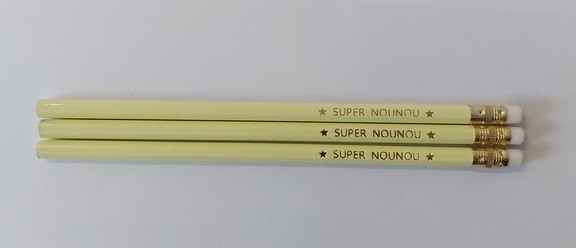 Crayons Nounou "Jaune"