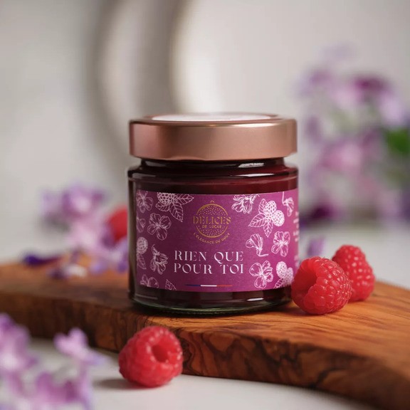 Confiture "Framboise. violette"