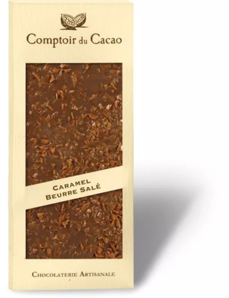Tablette "Caramel beurre salé" chocolat au lait