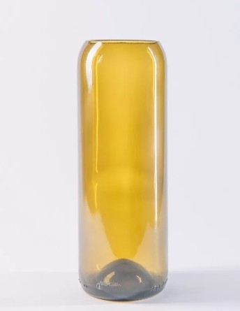 Vase bouteille Brun