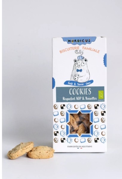 Cookies Roquefort AOP & Noisettes