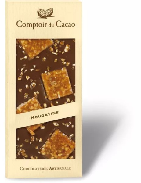 Tablette "Nougatine" chocolat au lait