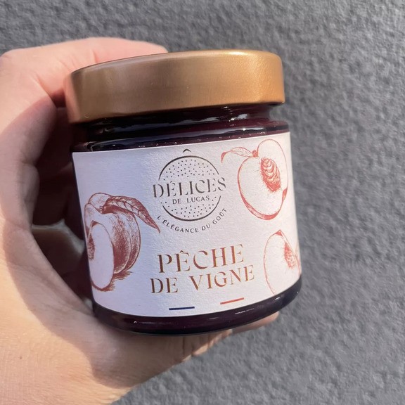 Confiture "Pêche de vigne"