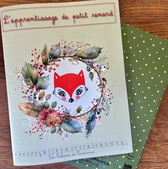 Cahier d'apprentissage renard