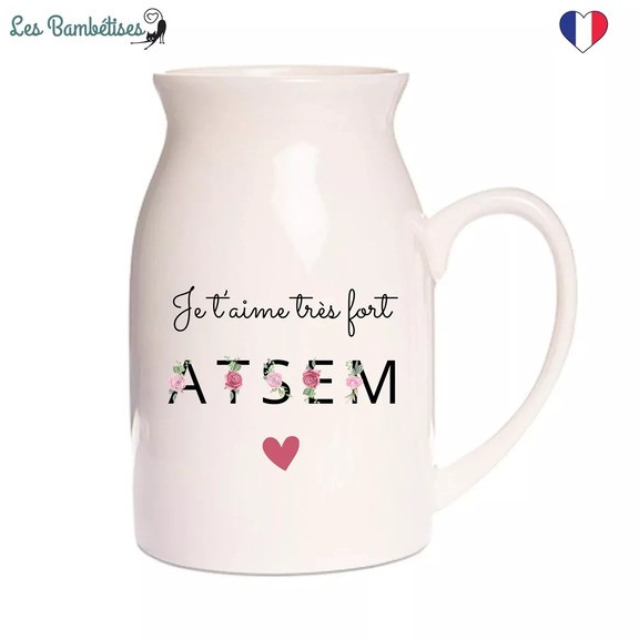 Vase pot de lait Atsem