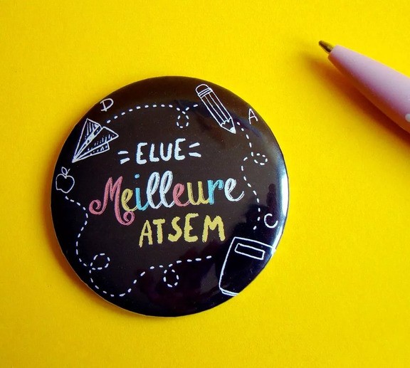 Magnet "Elue meilleure Atsem"
