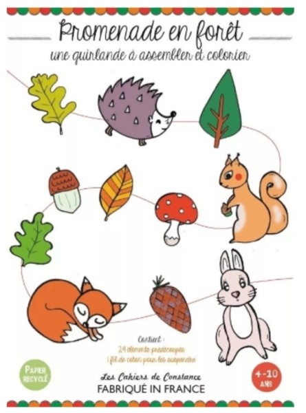 Guirlande forêt