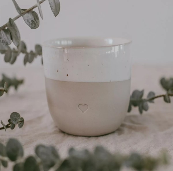 Petit becher cœur