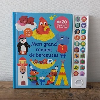 Livre sonore - Mon premier recueil de berceuses