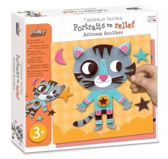 Portrait relief - animaux familier