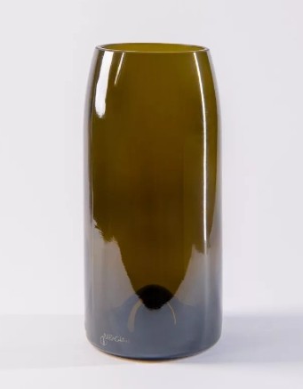 Vase chaloupé Brun
