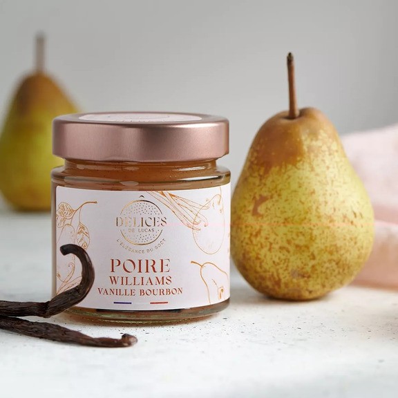 Confiture "Poire vanille de Madagascar"