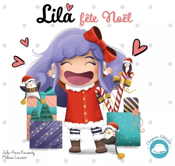 Lila fête Noël
