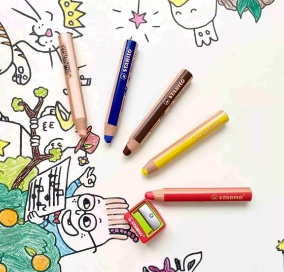crayons gras