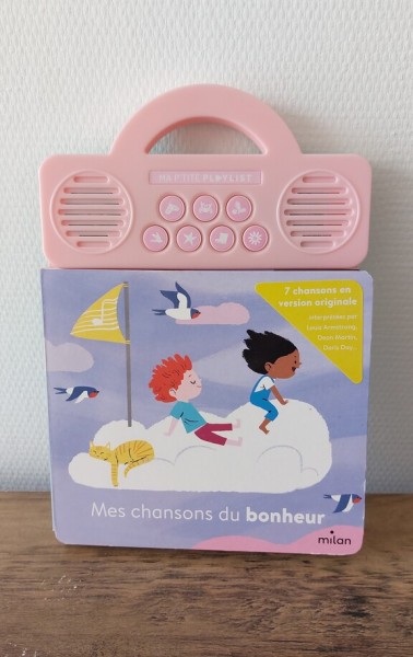 Livre sonore - Mes chansons du bonheur