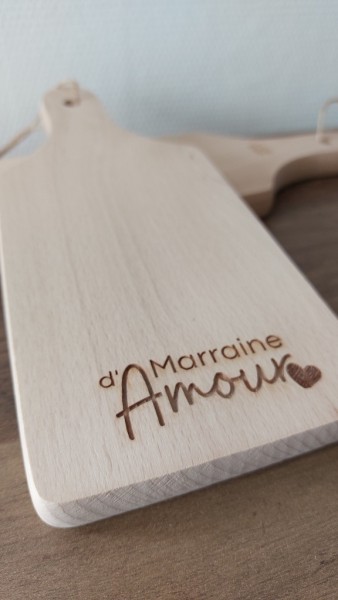 Petite planche - Marraine d'amour