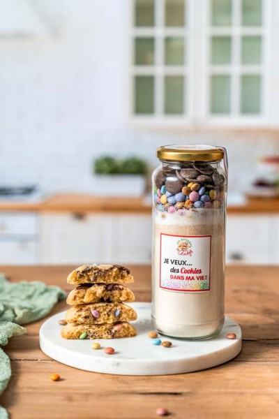 Bocal moyen Cookies Smarties