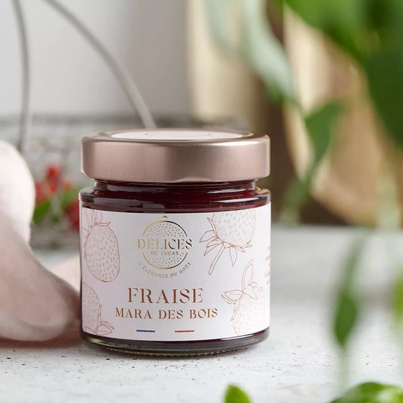 Confiture "Fraise mara des bois"