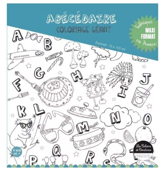 Coloriage geant - Abécédaire
