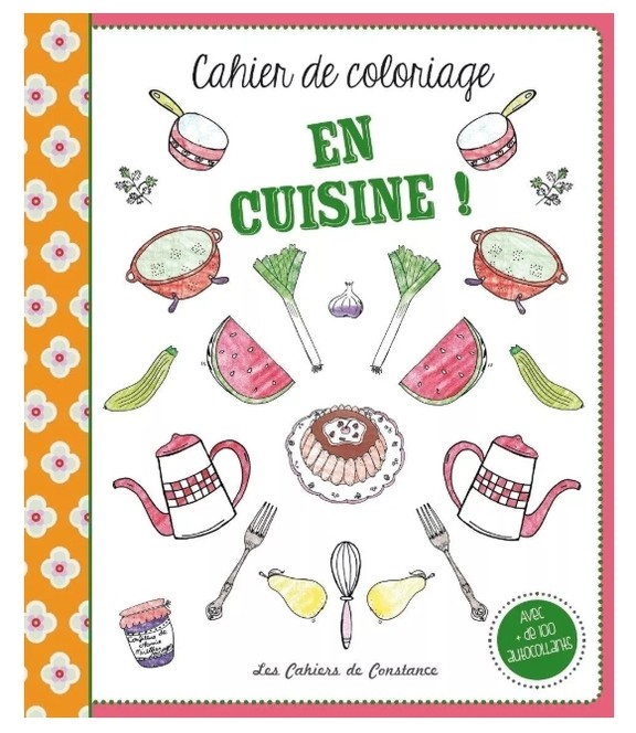 Cahier de coloriage - En cuisine