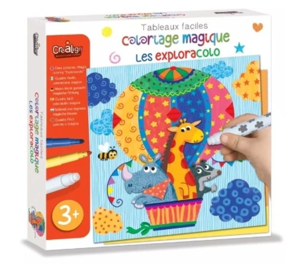 coloriage magique Les amicolos