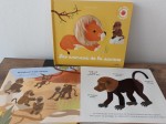 Livre à toucher - Les animaux de la savane
