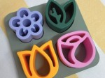 Puzzle Fleurs silicone