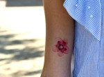 Tatouage fleur rose