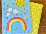Cahier d'apprentissage arc en ciel