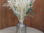 Vase gris transparent