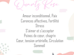 Bracelet Chloé - Quartz Rose